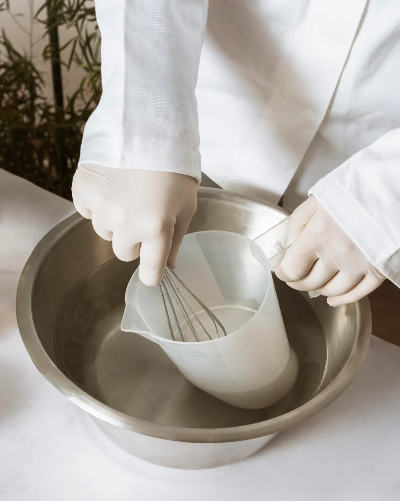 ساخت محلول قلیایی